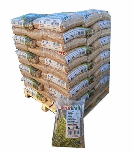 Granulés de bois de Naturkraft – Palette de 66 sacs